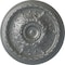 Ekena Millwork Stockport Ceiling Medallion (Fits Canopies up to 6 1/4"), Hand-Painted Platinum, 28"OD x 2 3/4"P CM28STPLS - alternate 1